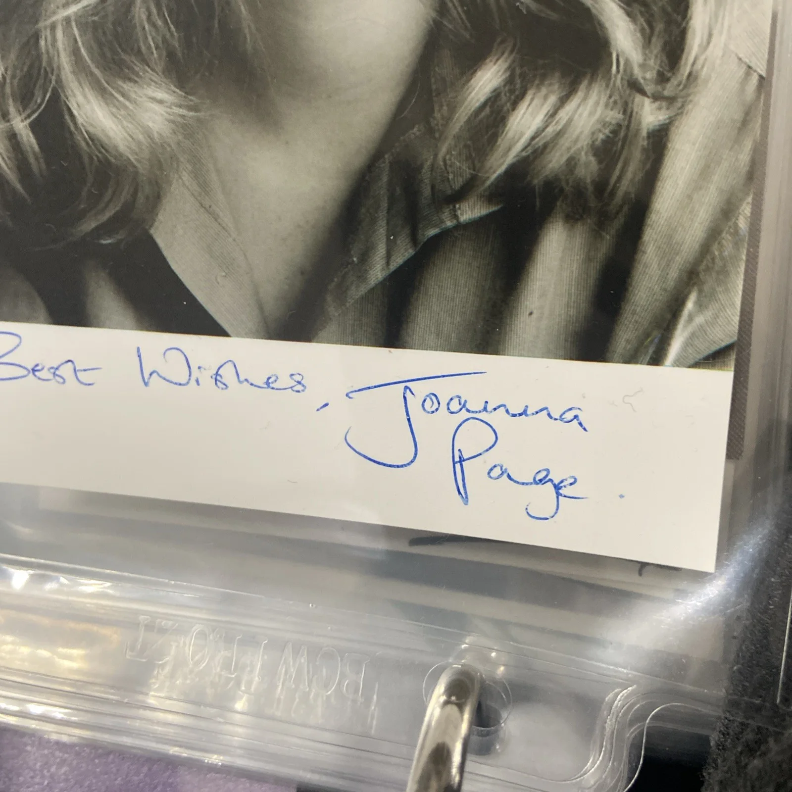 Joanna Page — JOANNA PAGE signed autographed 4x6 photograph “Love Actually “, изображение 2