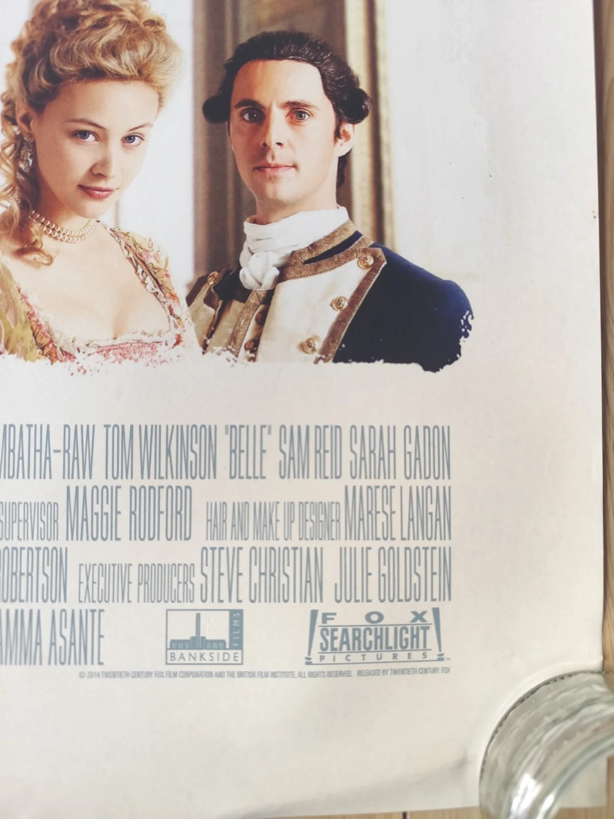 🎯 Belle (2013) – US One Sheet – DS – Gugu Mbatha-Raw Historical Drama, изображение 4