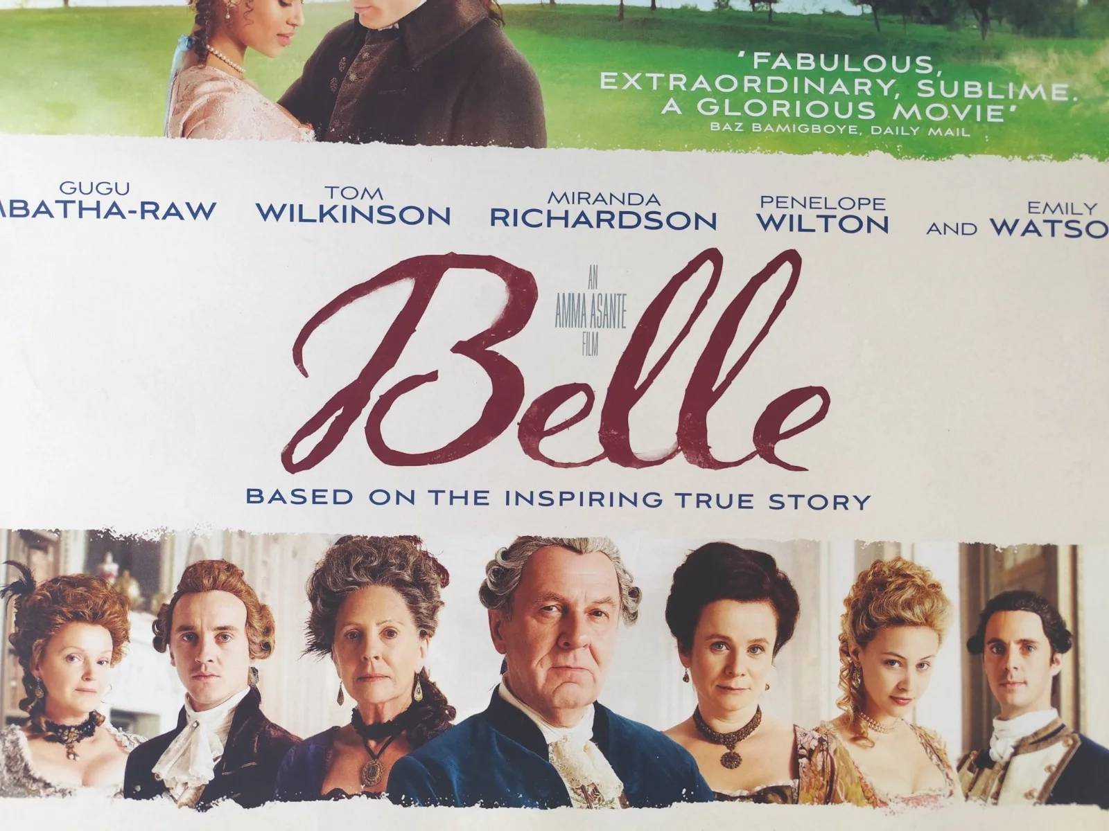 🎯 Belle (2013) – US One Sheet – DS – Gugu Mbatha-Raw Historical Drama, изображение 5
