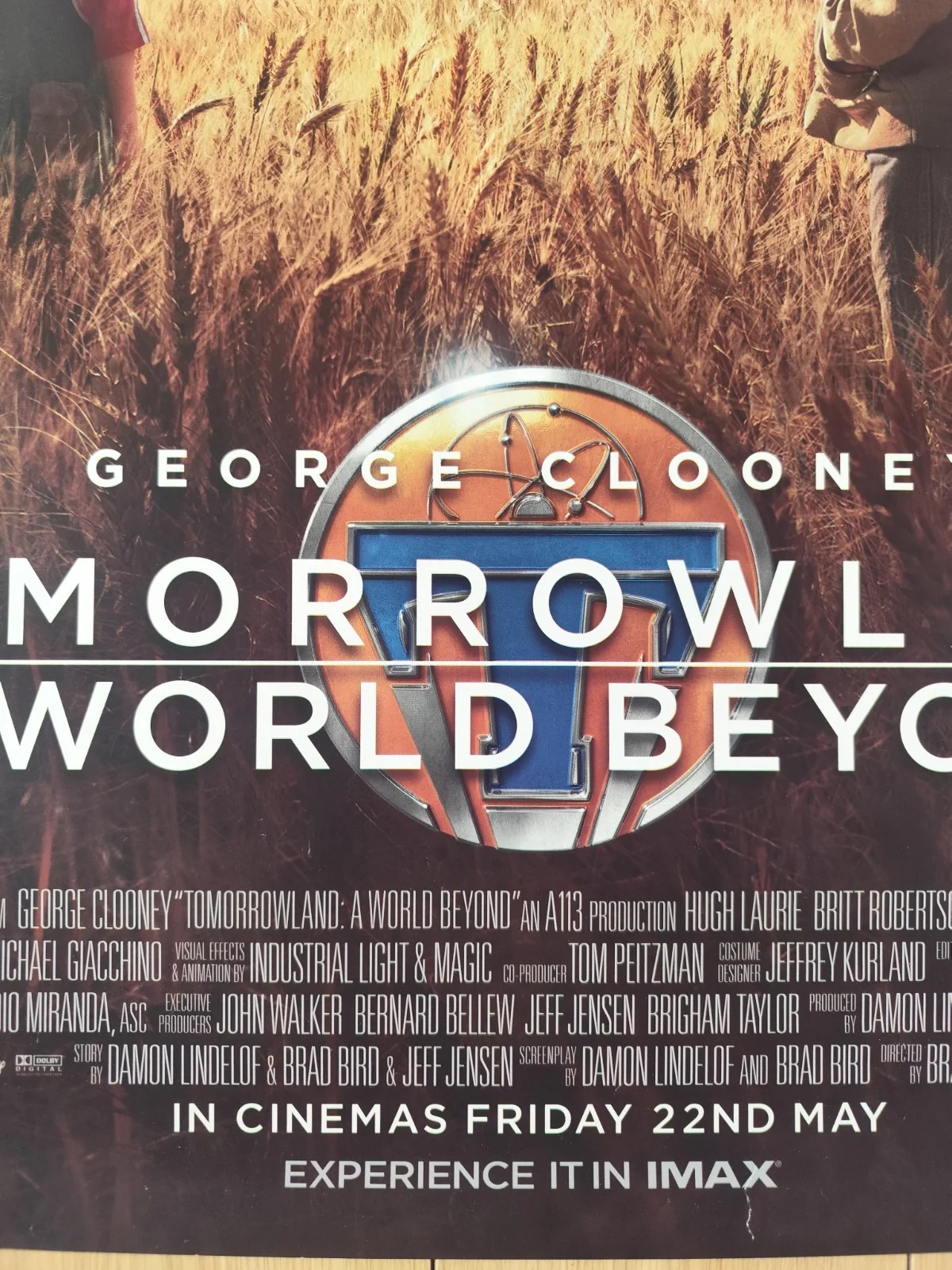 🎯Tomorrowland (2015) – US One Sheet – DS – George Clooney Disney Sci-Fi, изображение 5