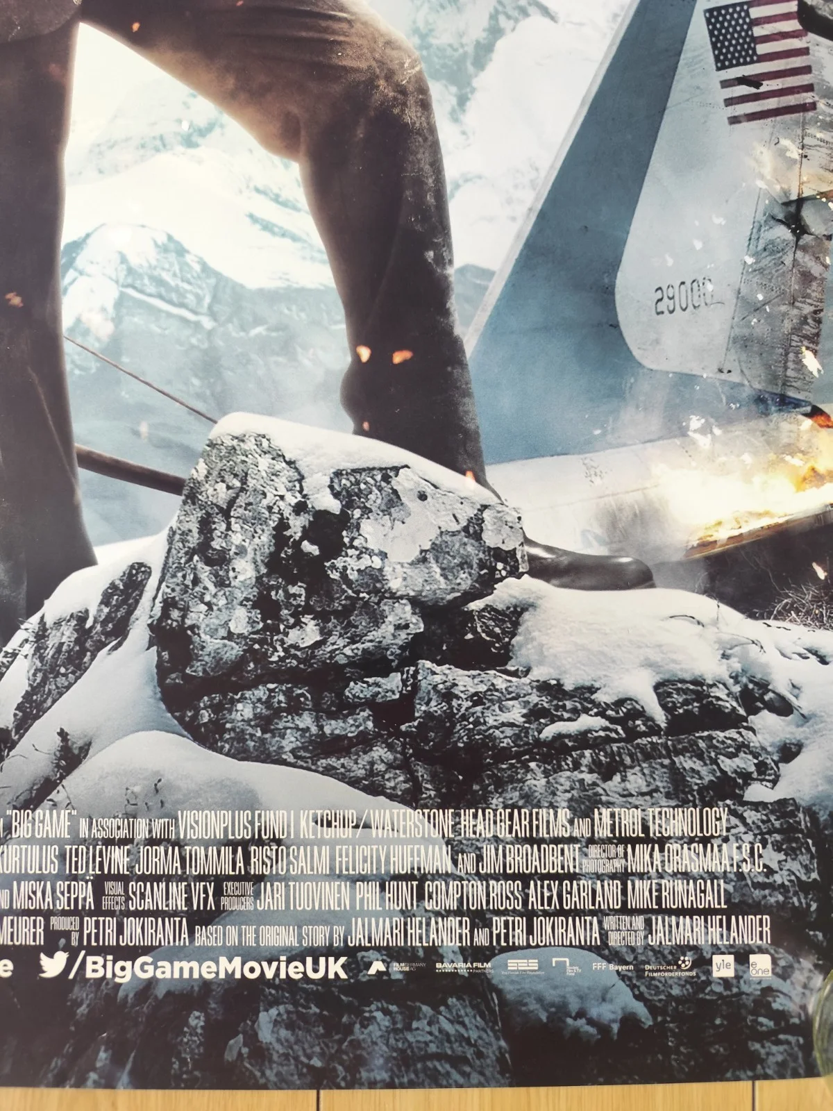 🎯Big Game (2014) – US One Sheet – DS – Samuel L Jackson Action Survival, image 4