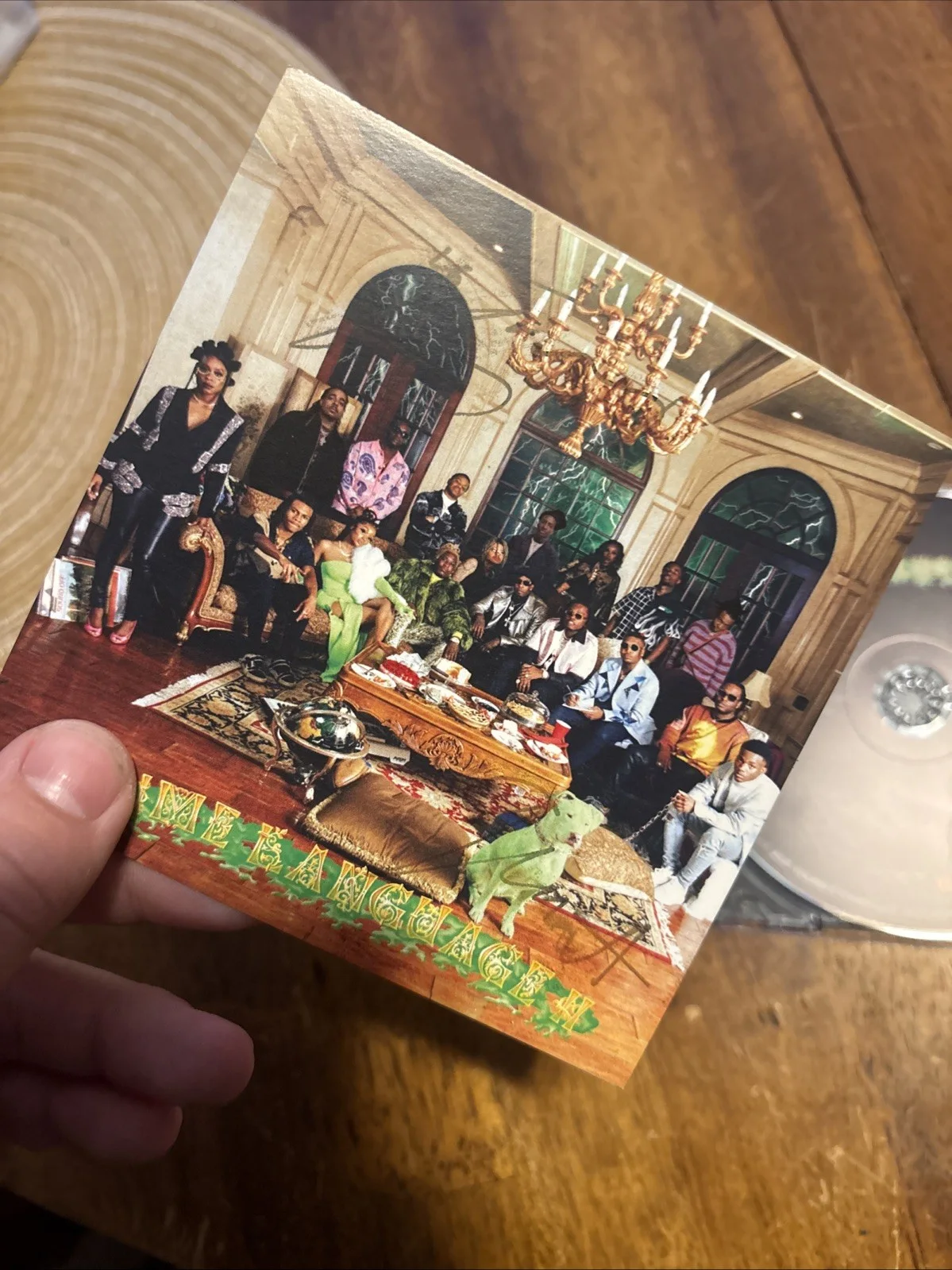 SIGNED BY BOTH YOUNG THUG AND GUNNA SLIME LANGUAGE 2 CD AUTHENTIC WITH PROOF, image 3
