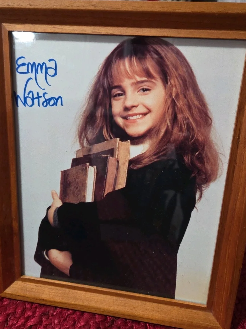 RARE *signed* HARRY POTTER & HERMIONE GRANGER Daniel Radcliff And Emma Watson, изображение 2