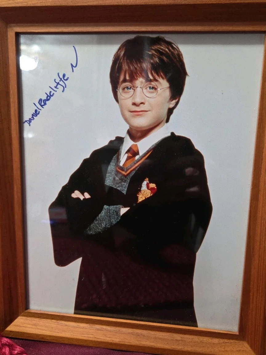RARE *signed* HARRY POTTER & HERMIONE GRANGER Daniel Radcliff And Emma Watson, изображение 4