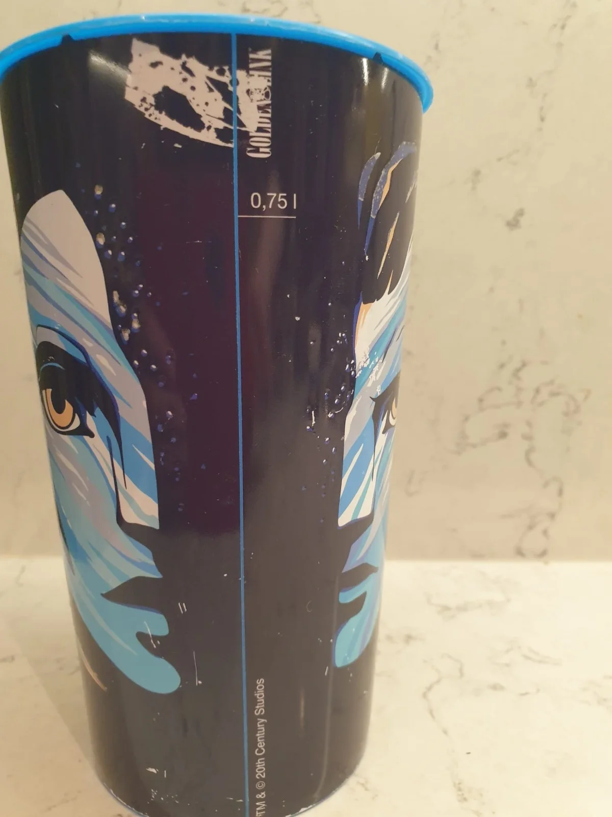 Avatar The Way of the Water cinema plastic tumbler beaker 75ml promo, изображение 2
