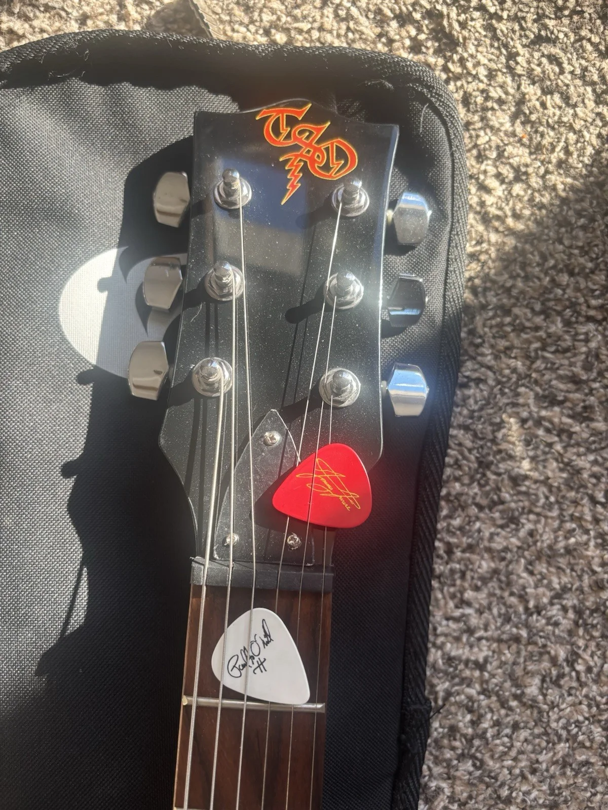 2009 Trans Siberian Orchestra Signed Guitar, image 4