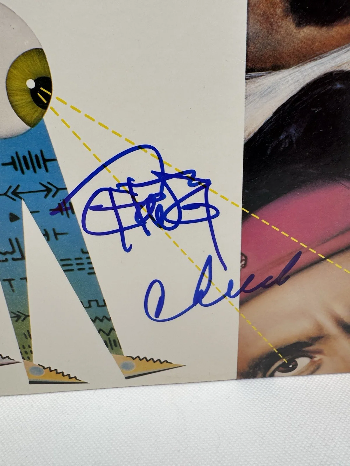 Cheech, Chong — Cheech Marin Tommy Chong Signed Vinyl Get Out Of My Room JSA COA Autograph Lp, изображение 2