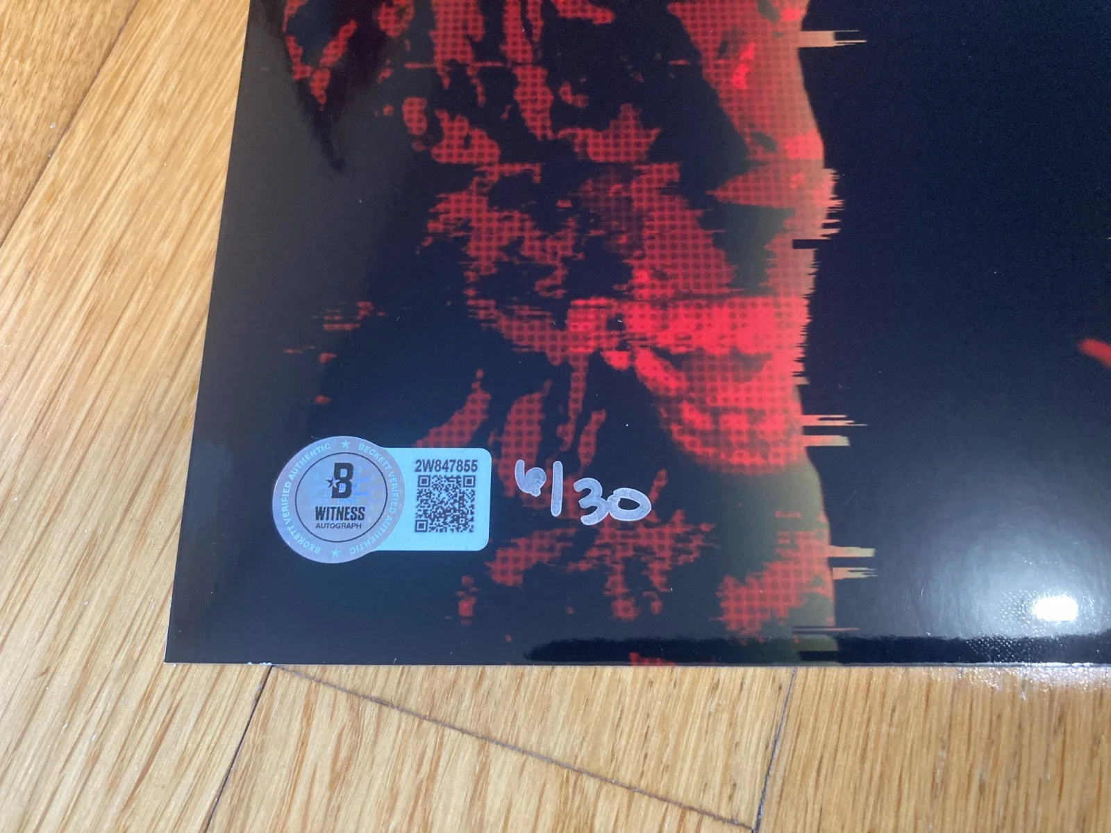 Mark Duplass — Mark Duplass Signed Autographed 11x14 Creep Limited Photo 6/30 Peachfuzz Beckett, image 3