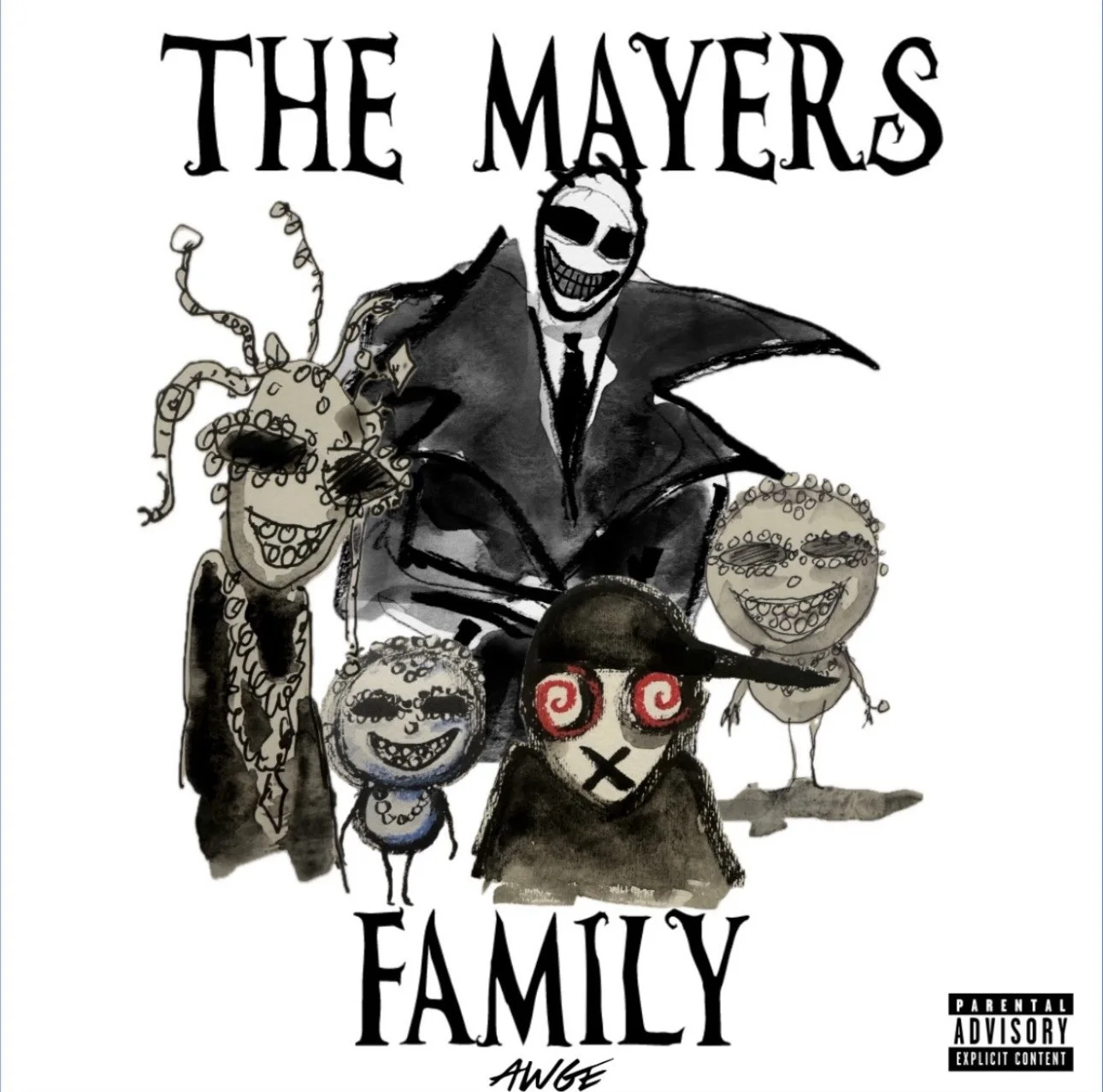 A$AP ROCKY SIGNED INSERT “DON’T BE DUMB: MAYERS FAMILY 2 DISC VINYL LP”, image 2