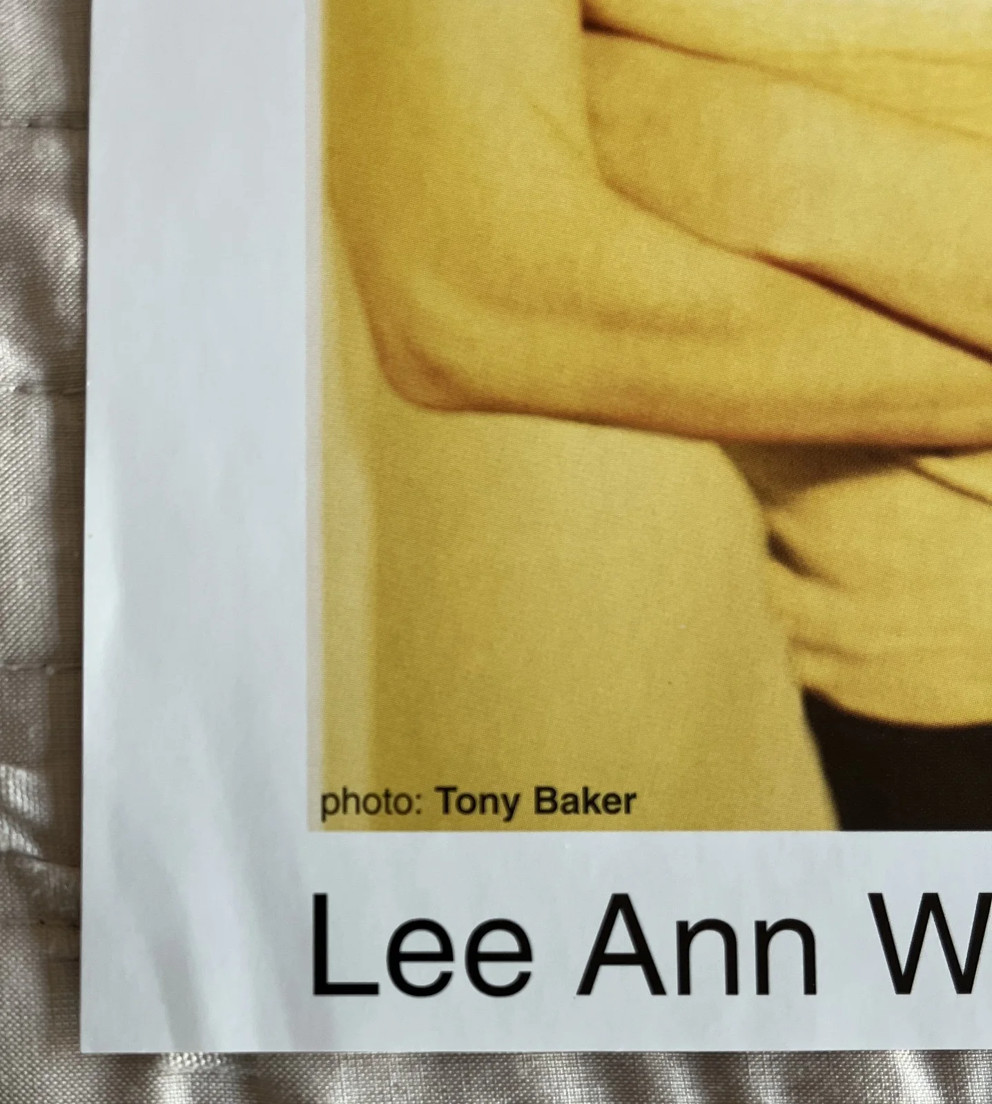 Lee Ann Womack--SIGNED--8 x 10 Color Promo Photo--MCA Nashville Country Music, изображение 3