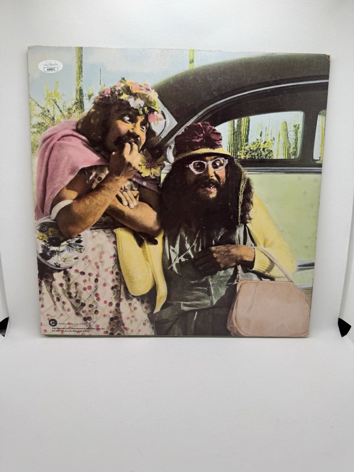 Cheech, Chong — Cheech & Chong Signed Los Cochinos Vinyl LP Record Tommy & Marin Comedy JSA COA, изображение 2