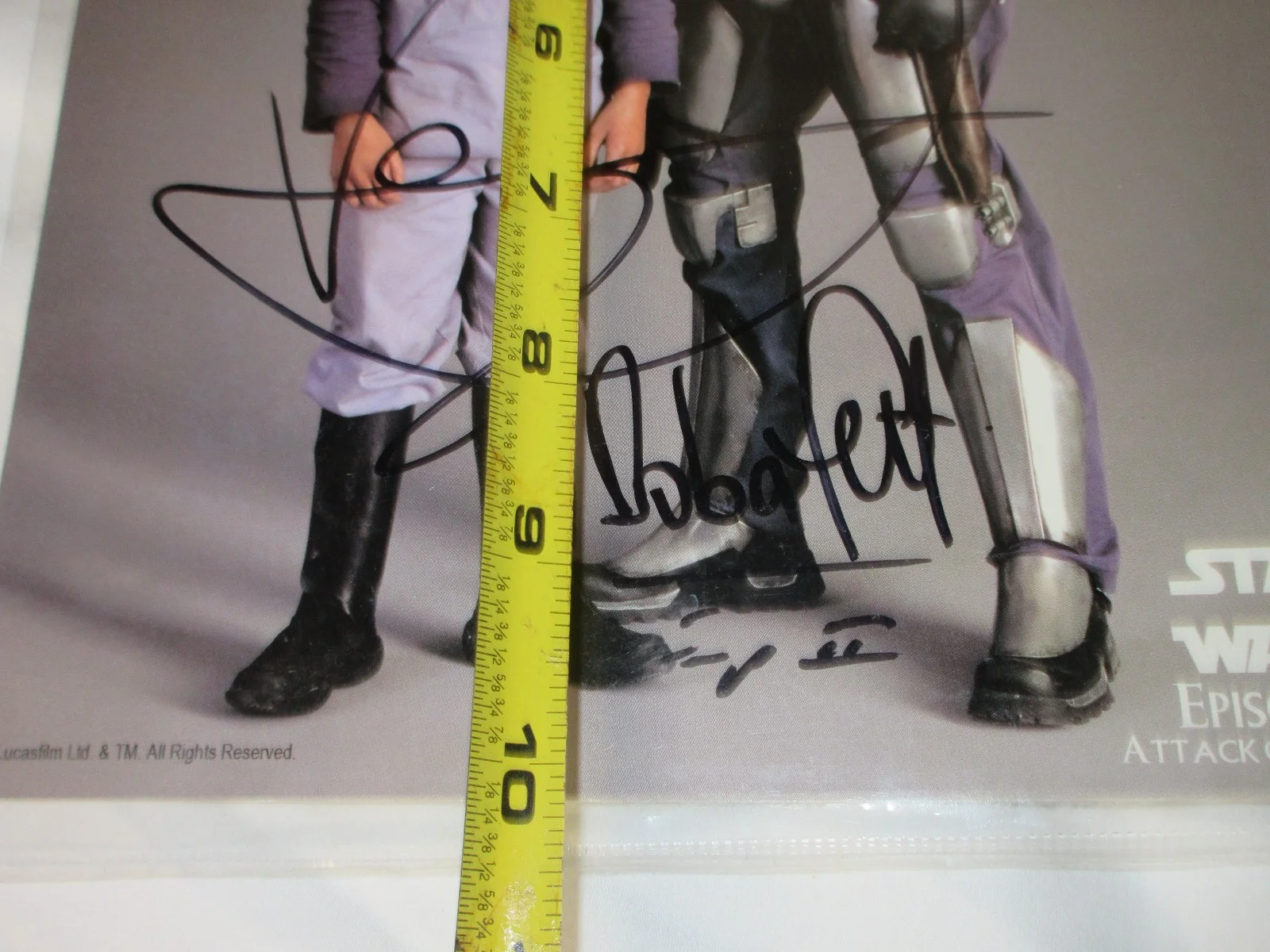 Daniel Logan — DANIEL LOGAN Star Wars signed 8x10 Photo Young Boba Fett Autograph, image 3