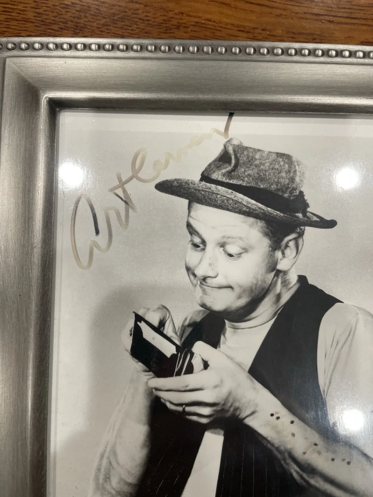 Art Carney, amp, Joyce Randolph — Art Carney & Joyce Randolph Honeymooners Signed 8 x 10 Black and White Photo COA, изображение 2