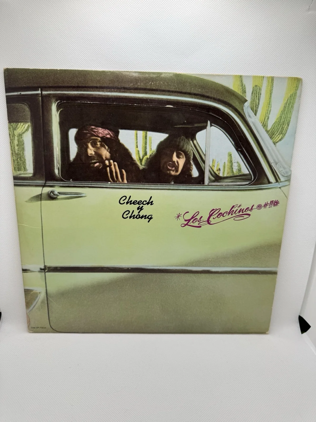 Cheech, Chong — Cheech & Chong Signed Los Cochinos Vinyl LP Record Tommy & Marin Comedy JSA COA, изображение 5