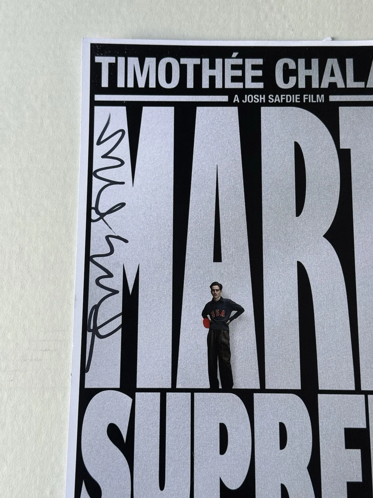 josh safdie — Josh Safdie Signed Autographed Marty Supreme 11x17 Photo SWAU COA, изображение 2