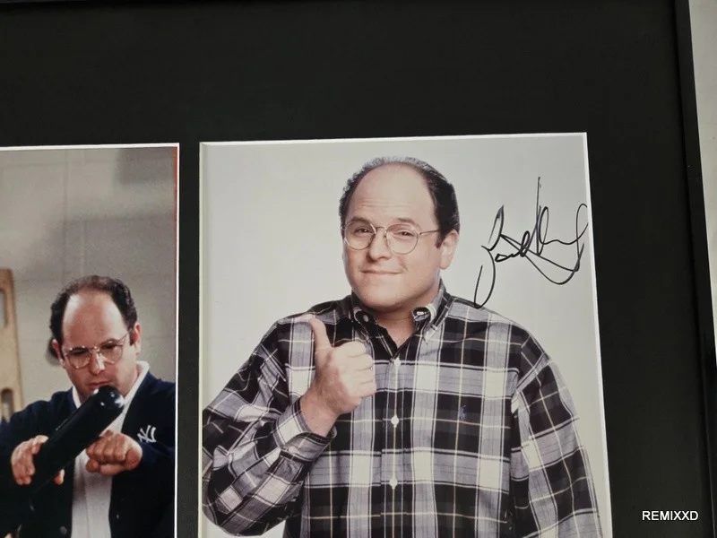 Jason Alexander Signed Photo Display Framed 16x20 AW Seinfeld George Costanza, изображение 2