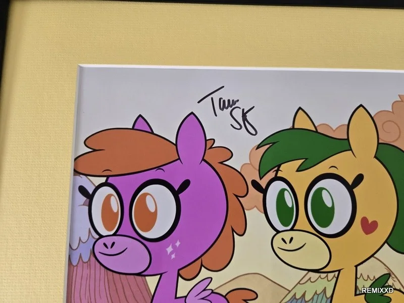 Tara Strong Signed Framed 11x14 Photo Display AW My Little Pony, image 2