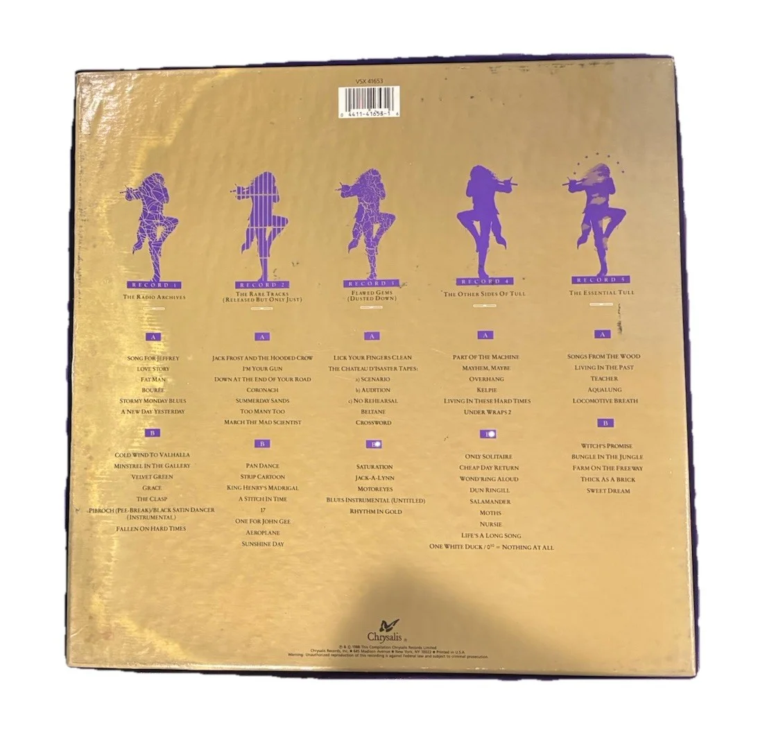 Ian Anderson Jethro Tull Signed Autographed 20 Years Of Vinyl Album, image 2
