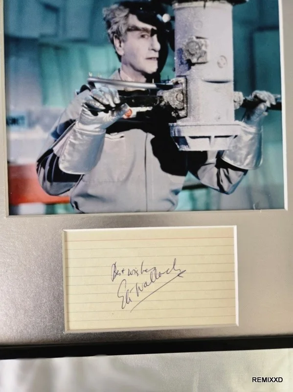 Eli Wallach Signed Photo Display 11x14 Framed Batman Mr Freeze, image 2