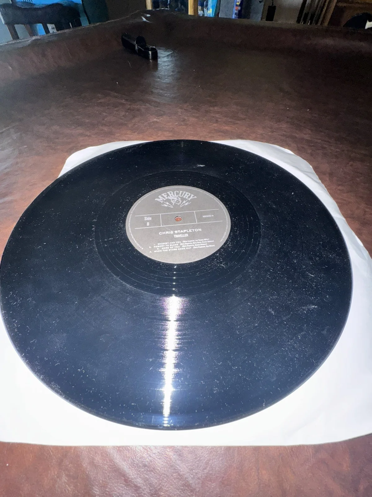 Chris Stapleton SIGNED Autographed Traveller VINYL LP Record, image 2