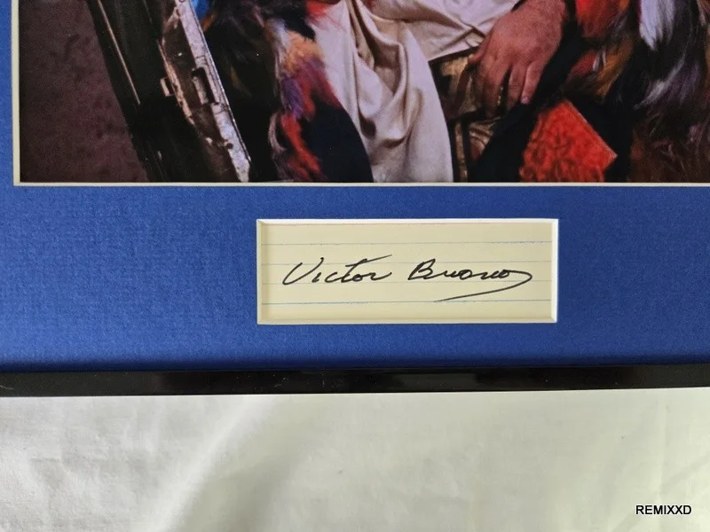 Victor Buono Signed Photo Display 11x14 Framed Batman King Tut, изображение 2