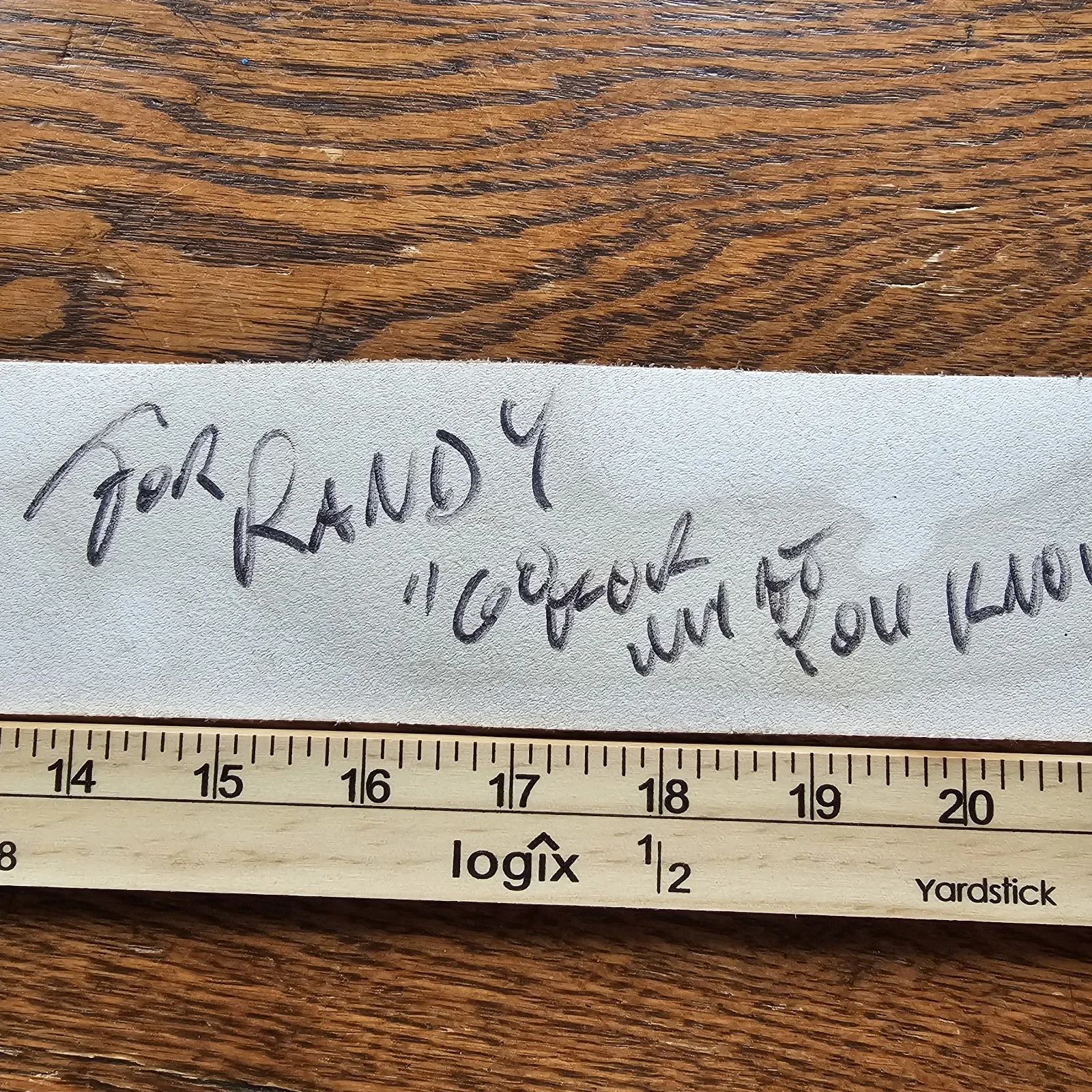 PAT TRAVERS AUTOGRAPHED SIGNED DEAN MARKLEY LEATHER ELECTRIC GUITAR STRAP 1977, image 5