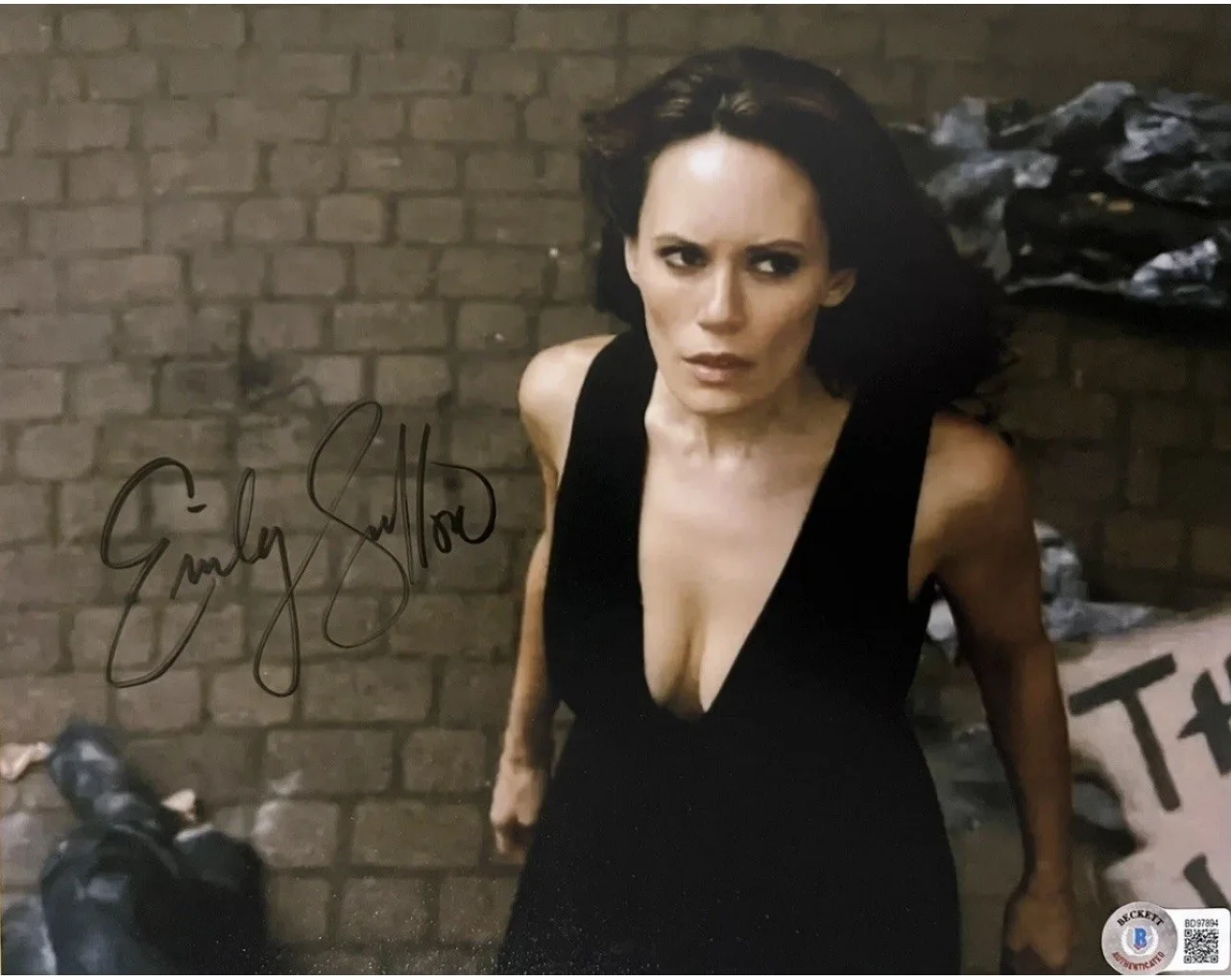 Emily Swallow — Emily Swallow Signed Photo Beckett COA The Mandalorian Star Wars Supernatural, изображение 2