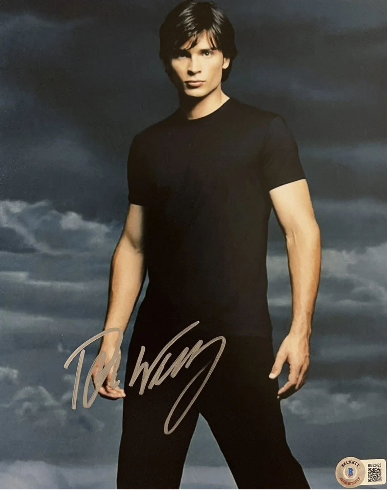 Tom Welling — Tom Welling Signed Photo BAS COA as Clark Kent Smallville Superman