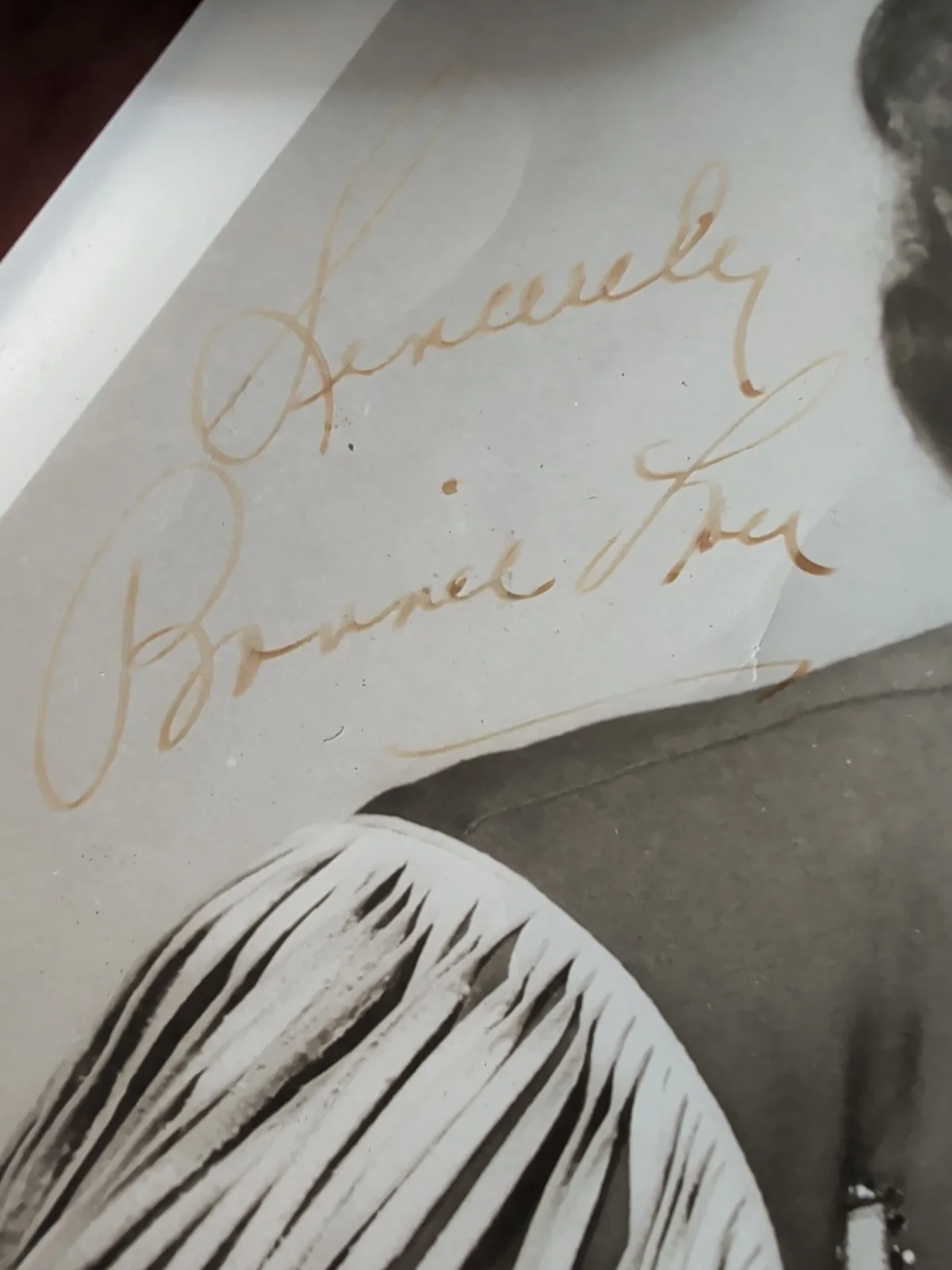 Bonnie Lou Signed Autographed 8x10 Rockabilly Hall Of Fame, изображение 4
