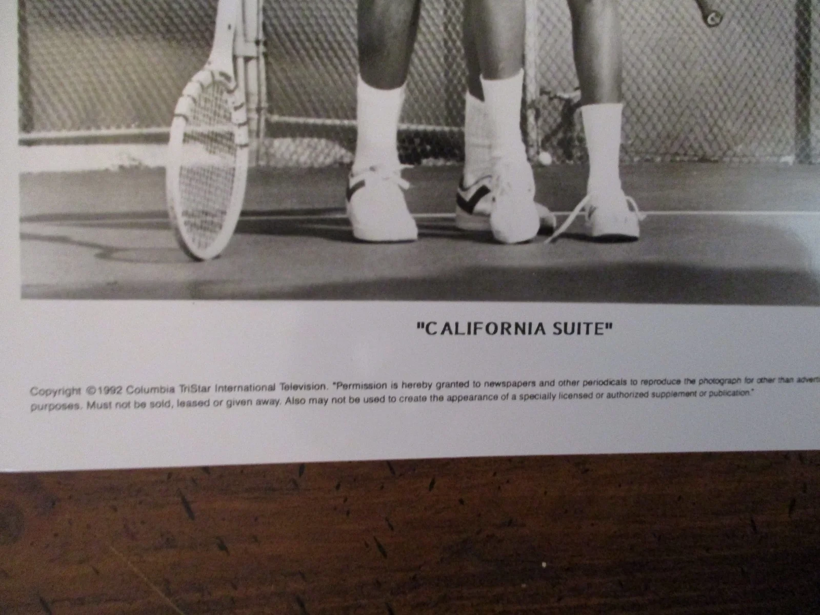 Sheila Frazier/Bill Cosby(CALIFORNIA SUITE)1992 8 x 10 Glossy B & W Press Photo, изображение 3