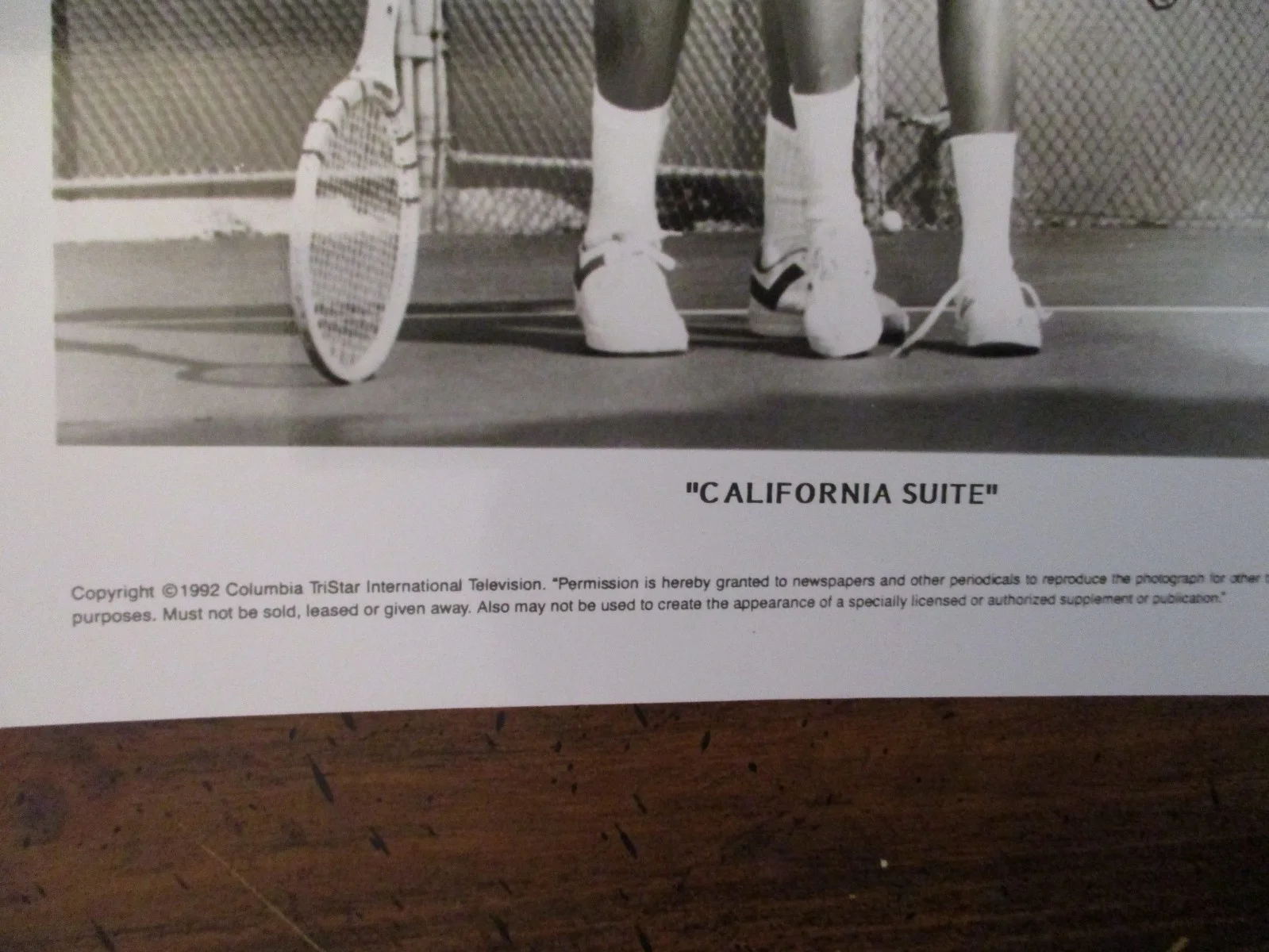 Bill Cosby/Sheila Frazier(CALIFORNIA SUITE)1992 8 x 10 Glossy B & W Press Photo, изображение 3