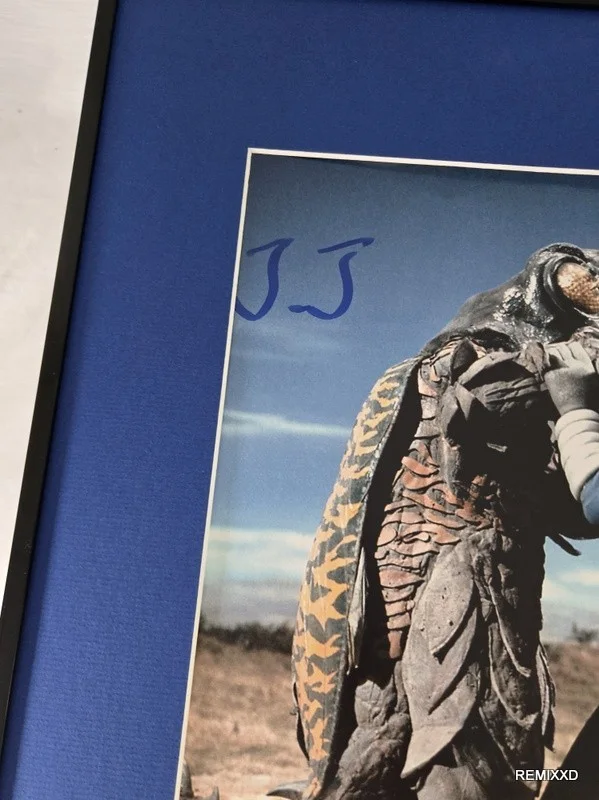 Tsugutoshi Komada Signed Framed 16x20 Photo Display AW Godzilla Jet Jaguar, изображение 3