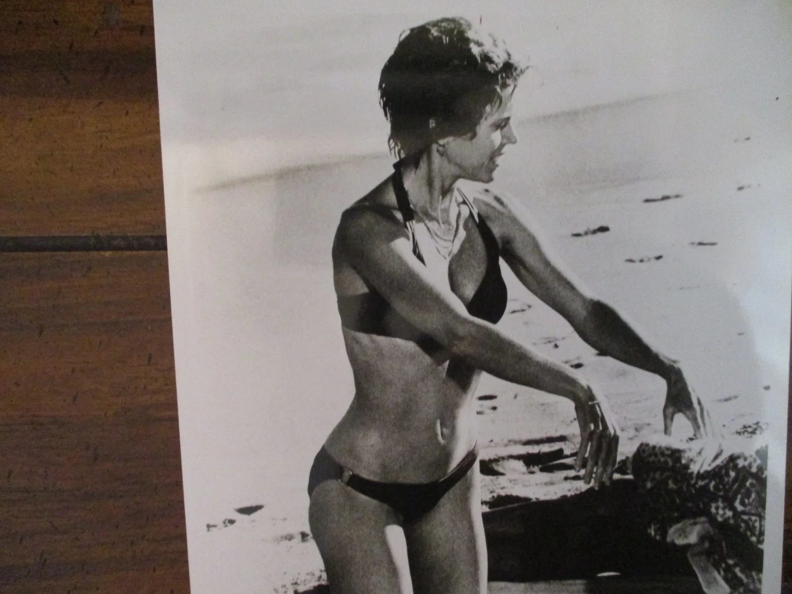 Jane Fonda ("CALIFORNIA SUITE") 1992 8 x 10 Glossy Black and White Press Photo, изображение 2