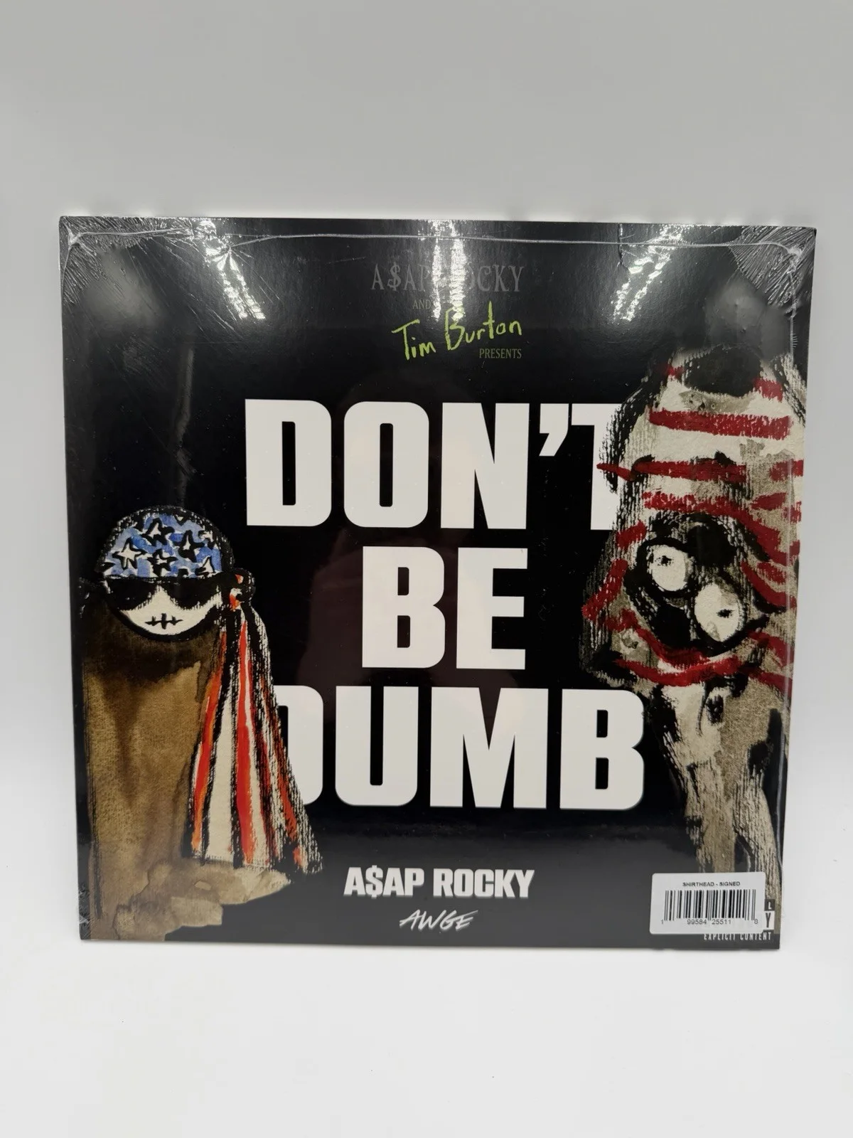 DUMMY SIGNED 2 DISC VINYL LP SIGNED INSERT BY ASAP ROCKY LIMITED EDITION, image 2