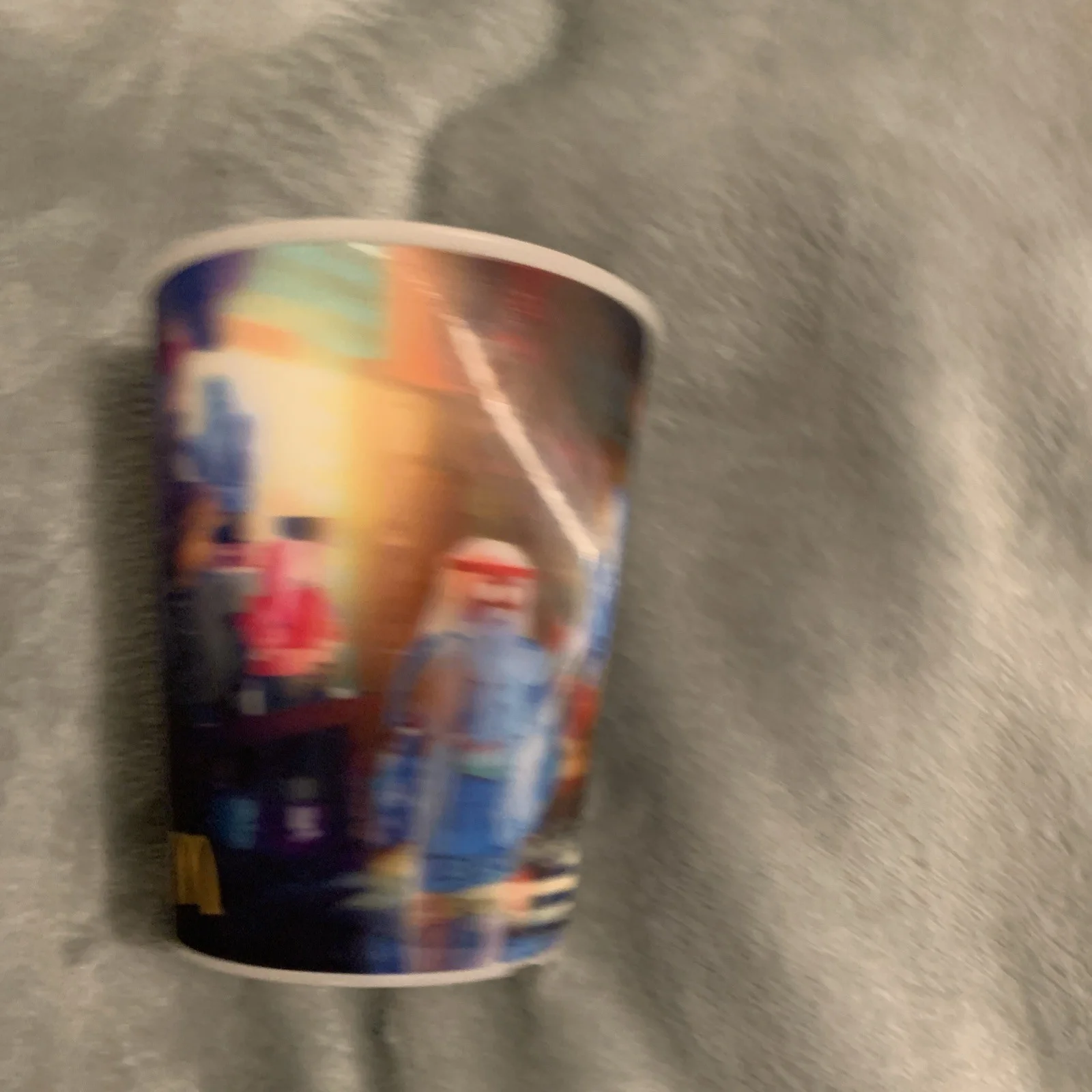 Lego Movie Vitruvius Collectible Hologram Cup Beaker - McDonald's Happy Meal, изображение 3