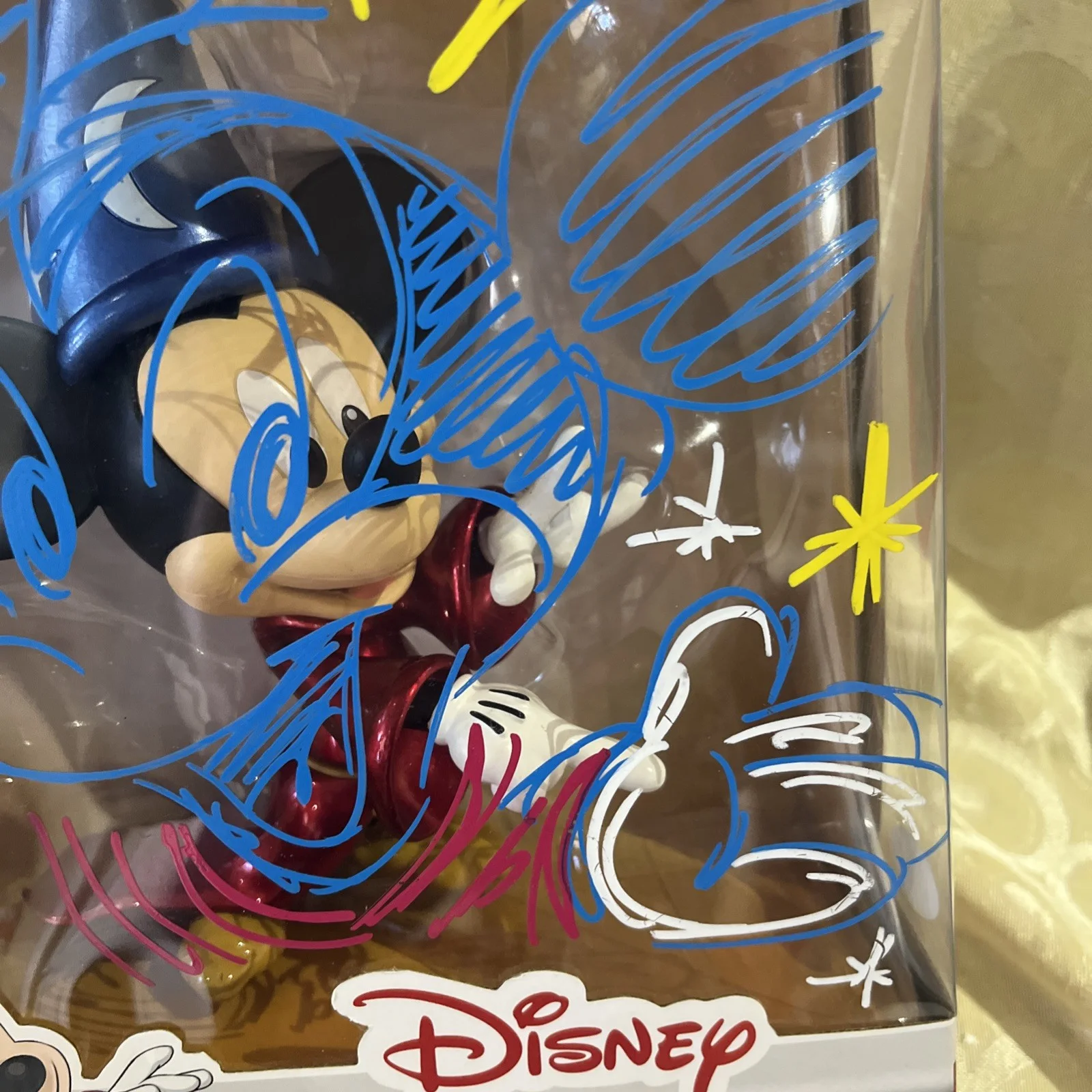 Bret Iwan — Signed By Bret Iwan Authenticated Metalfigs Sorcerers Apprentice Mickey Mouse, image 4