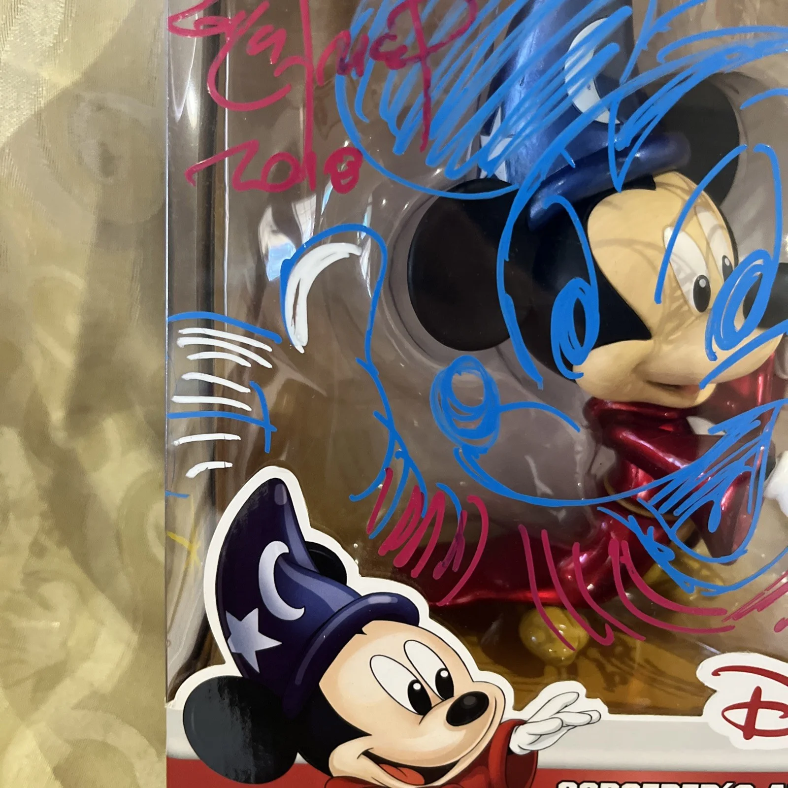 Bret Iwan — Signed By Bret Iwan Authenticated Metalfigs Sorcerers Apprentice Mickey Mouse, image 5