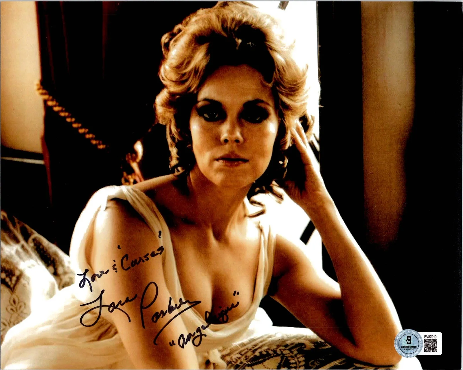 Lara Parker — LARA PARKER SIGNED AUTOGRAPH 8X10 PHOTO ANGELIQUE DARK SHADOWS BECKETT BAS COA