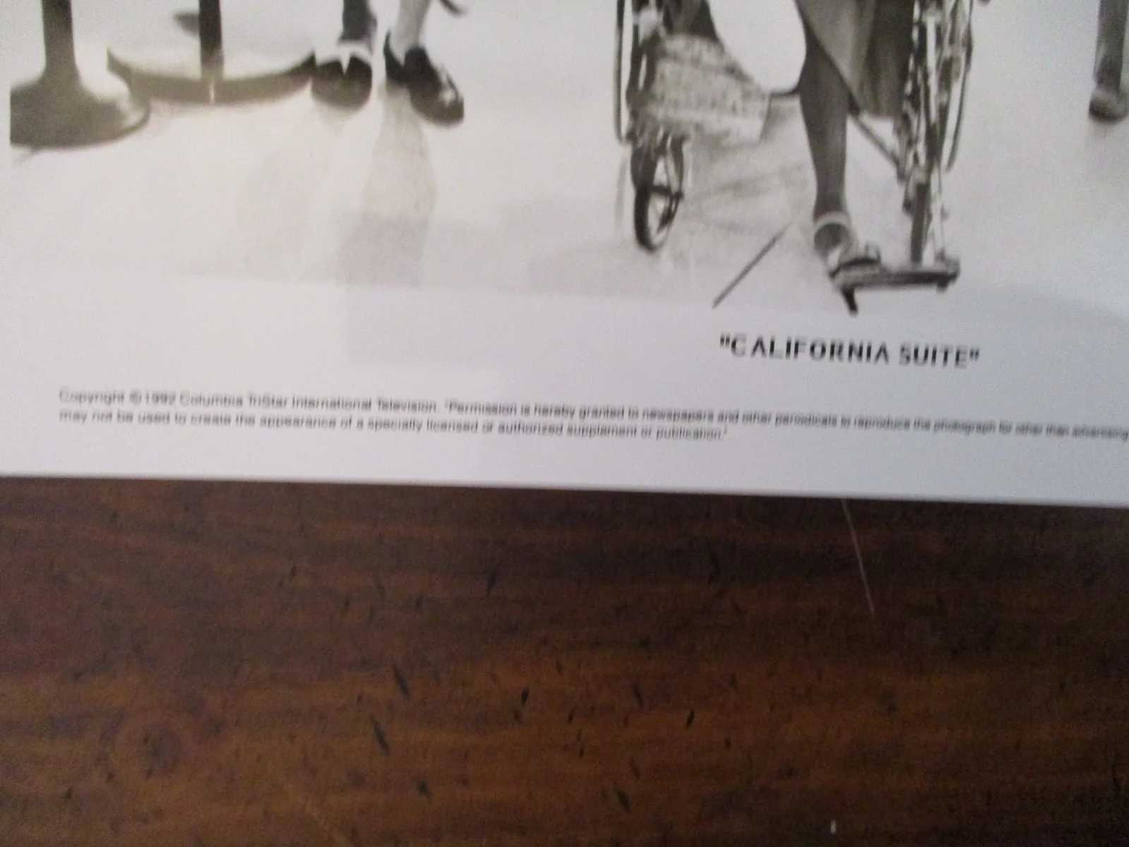 Gloria Gifford/Sheila Frazier/Bill Cosby(CALIFORNIA SUITE)1992 10 x8 B & W Photo, изображение 3
