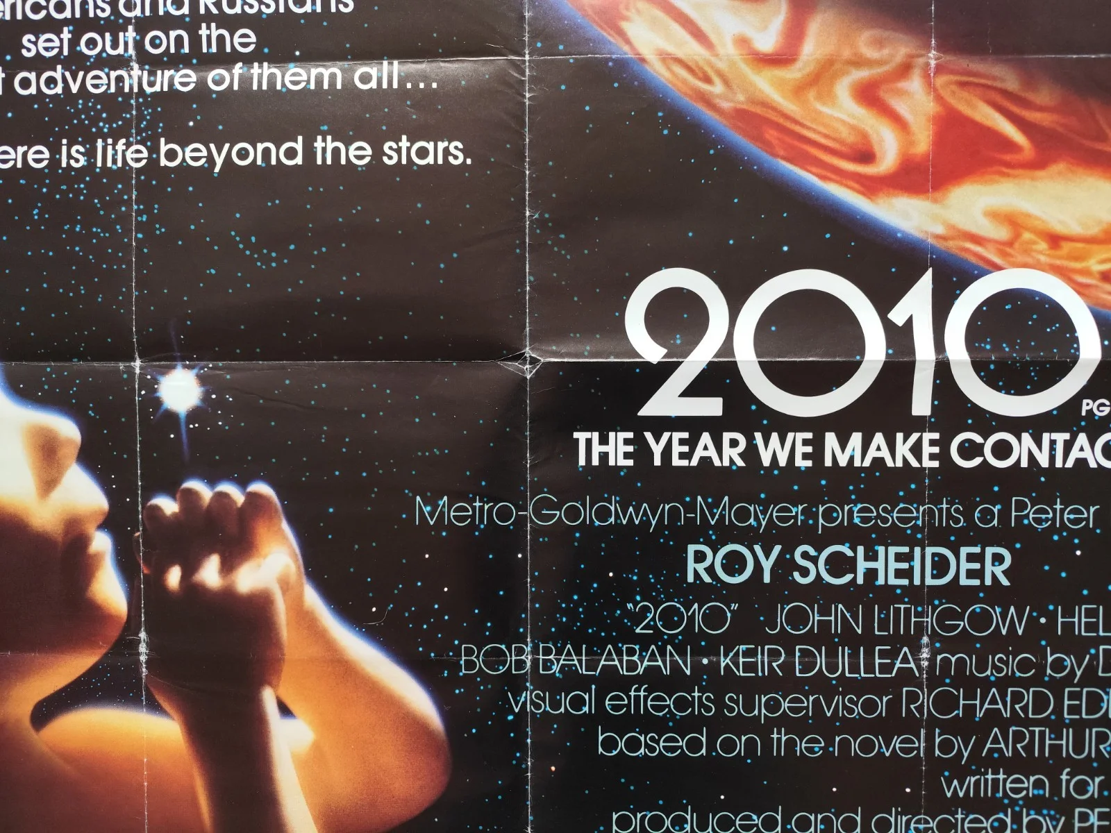 2010 (The Year We Make Contact) Original Quad Movie poster, изображение 3