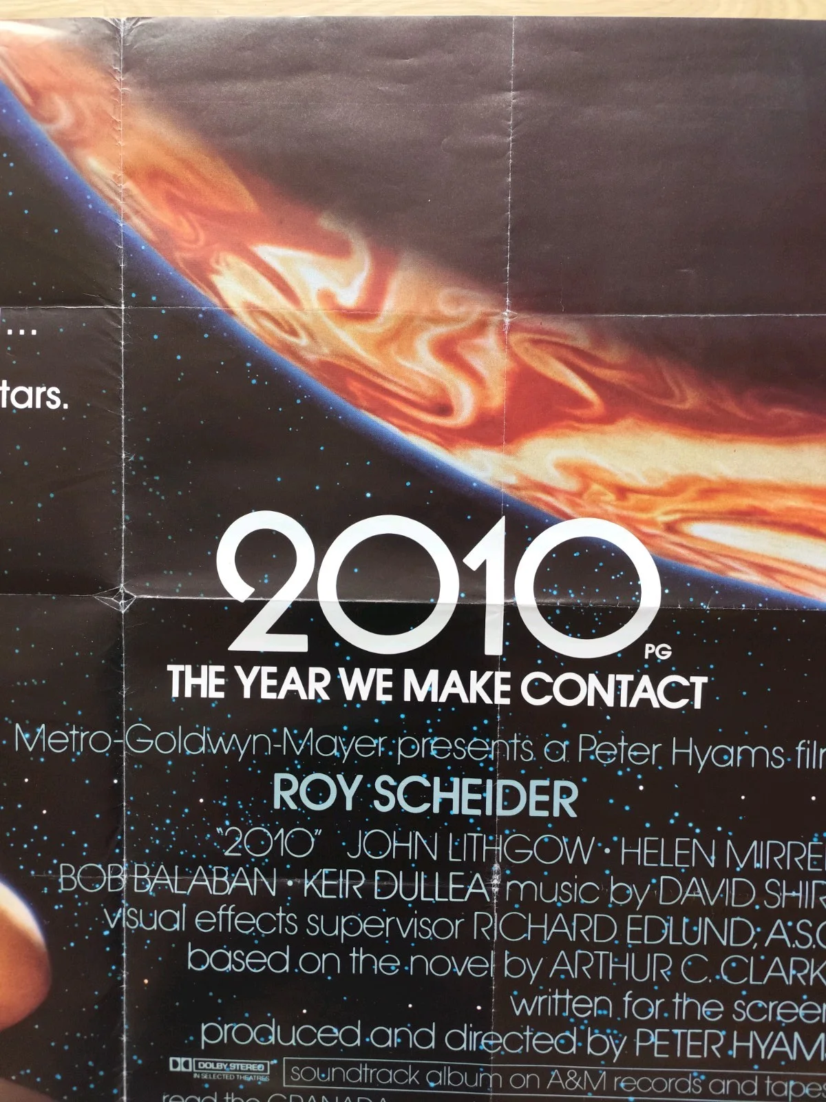 2010 (The Year We Make Contact) Original Quad Movie poster, изображение 5