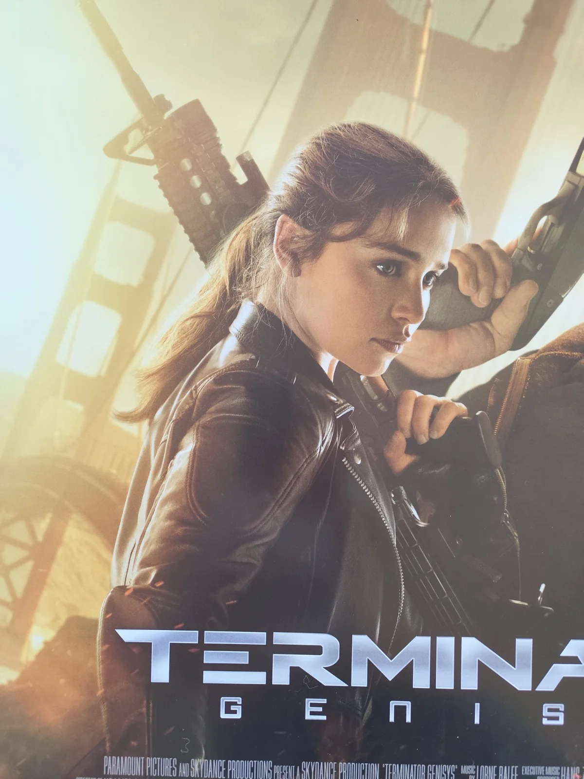 🎯 Terminator Genisys (2015) – UK Quad – DS Schwarzenegger Clarke Sci‑Fi Action, image 2
