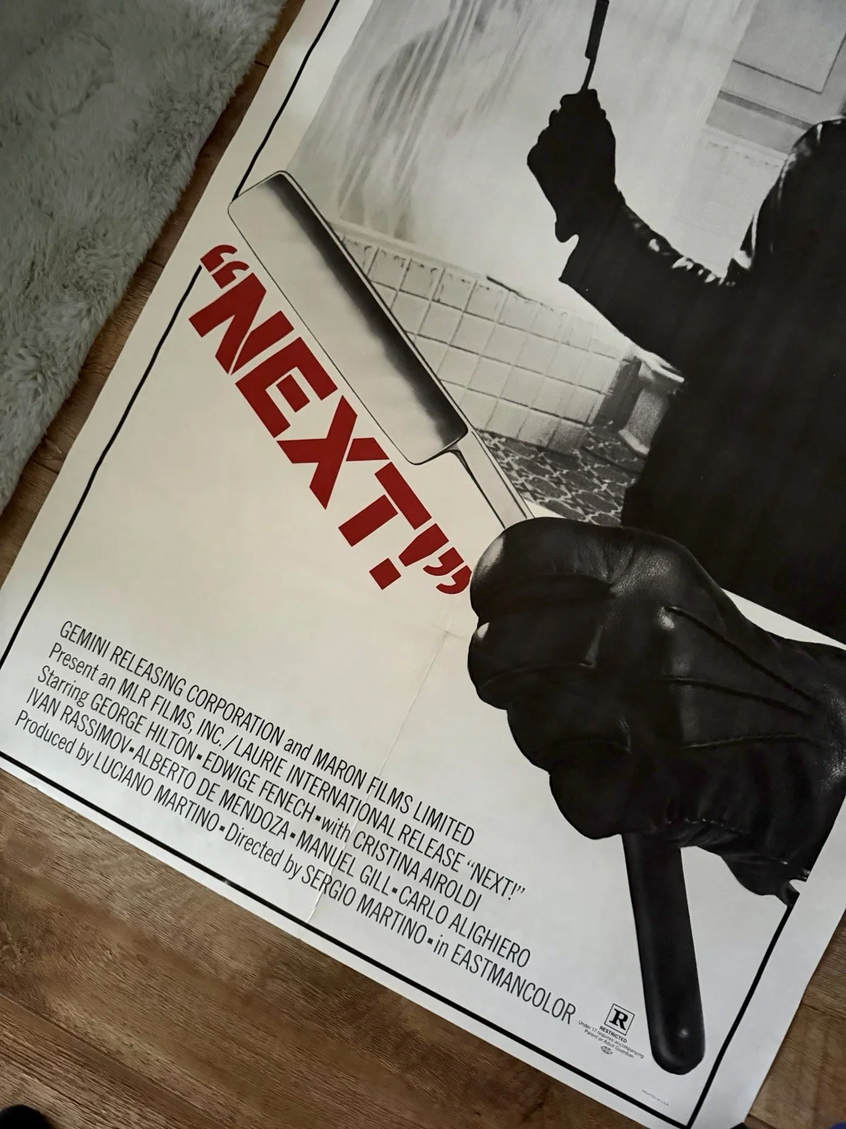 Next (The Strange Vice of Mrs. Wardh) 27 x 40 inch One Sheet Cinema Poster, изображение 3