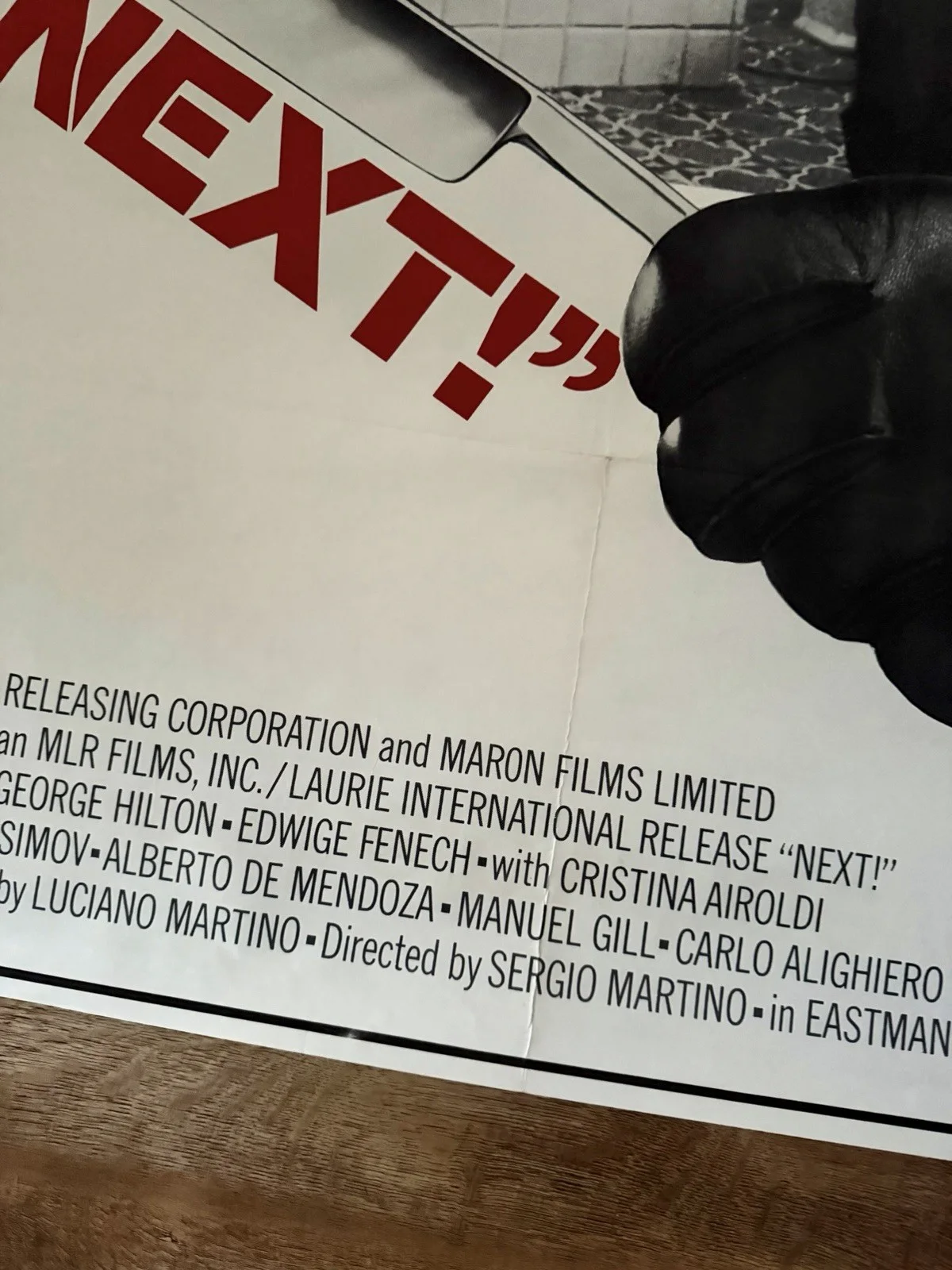 Next (The Strange Vice of Mrs. Wardh) 27 x 40 inch One Sheet Cinema Poster, изображение 5