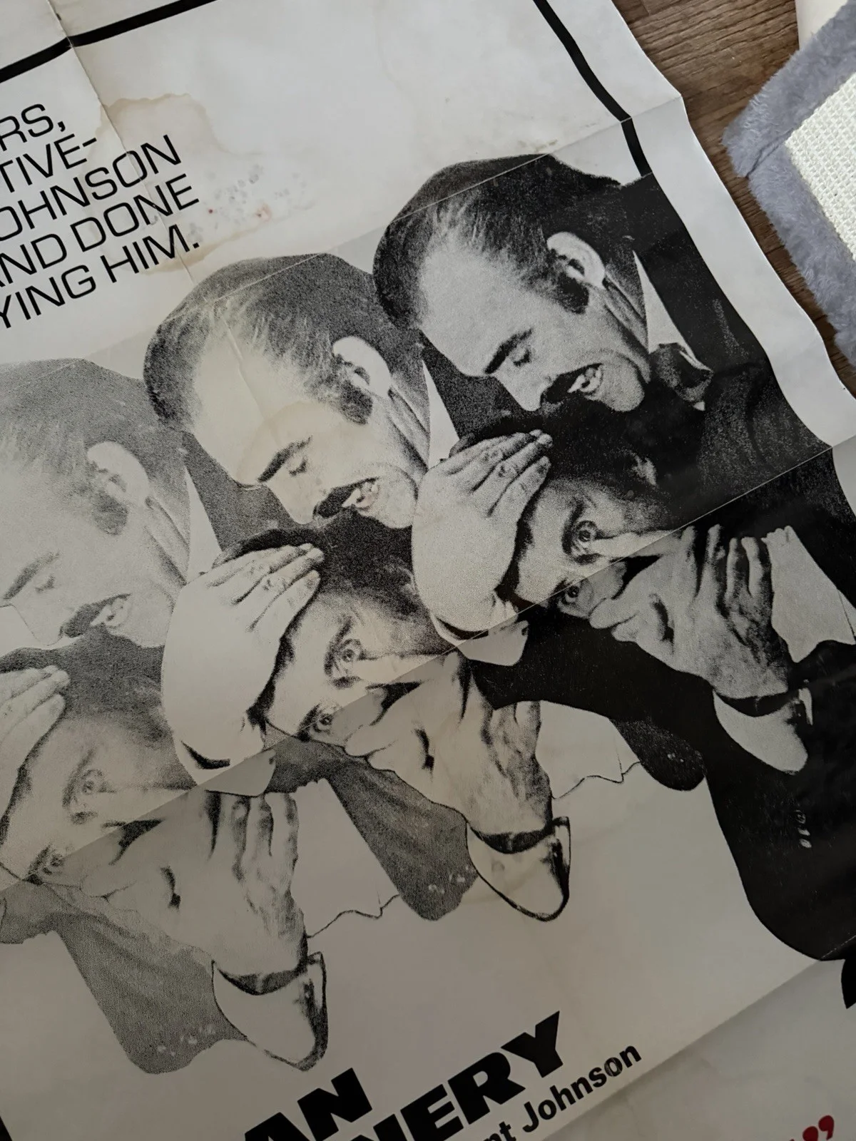 The offence 27 x 41 inch One Sheet Cinema Poster (damaged) Sean Connery, изображение 3
