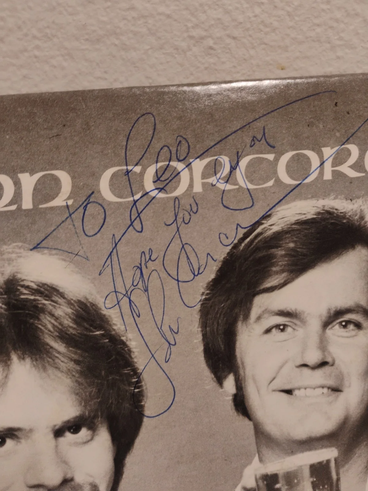 John Corcoran & Co Vinyl Album Signed By John Corcoran Toast Time LP, image 2