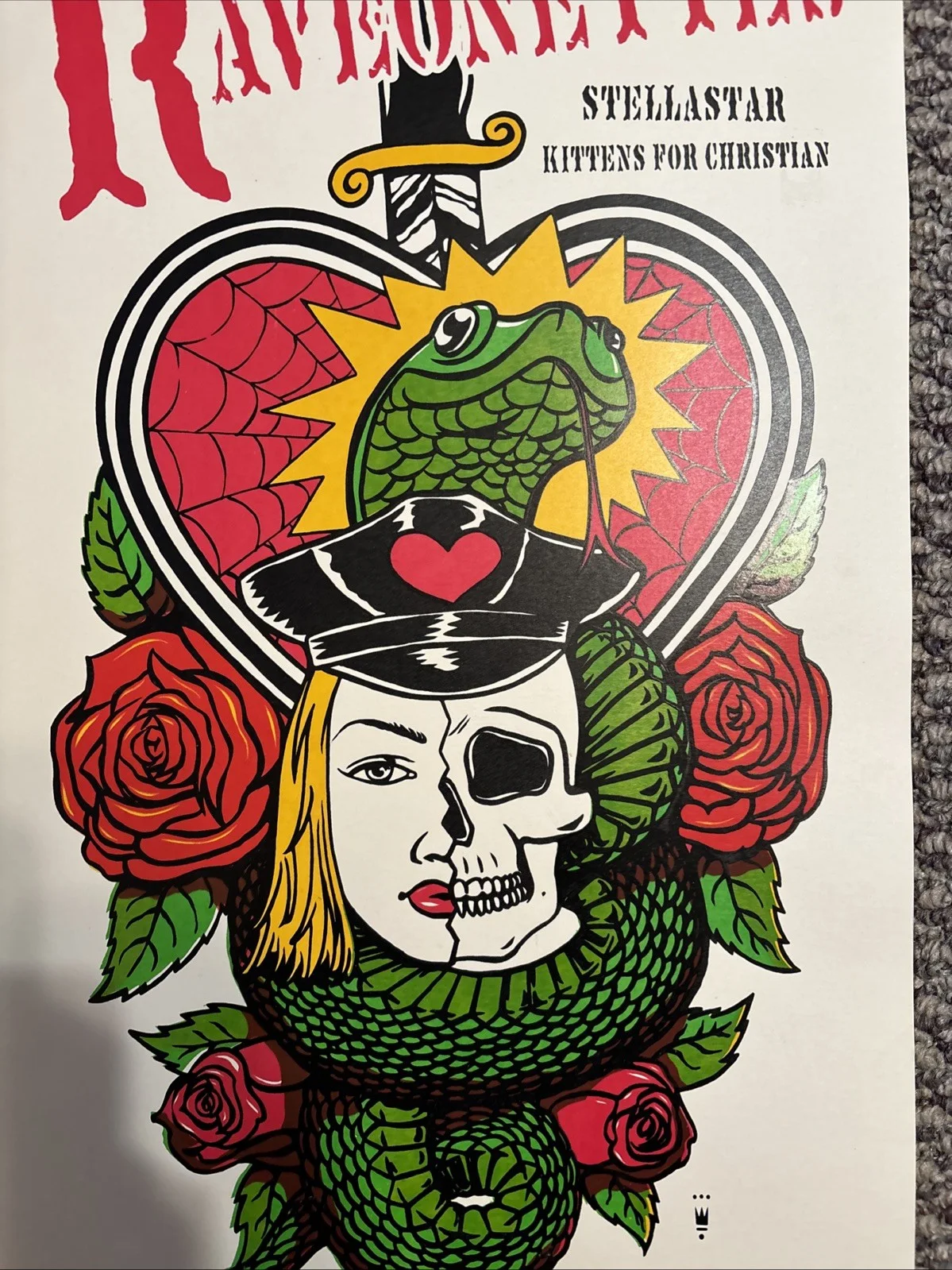 Concert Poster The Raveonettes Signed/#, image 4
