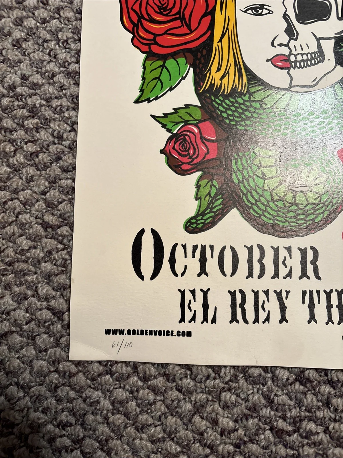 Concert Poster The Raveonettes Signed/#, image 5