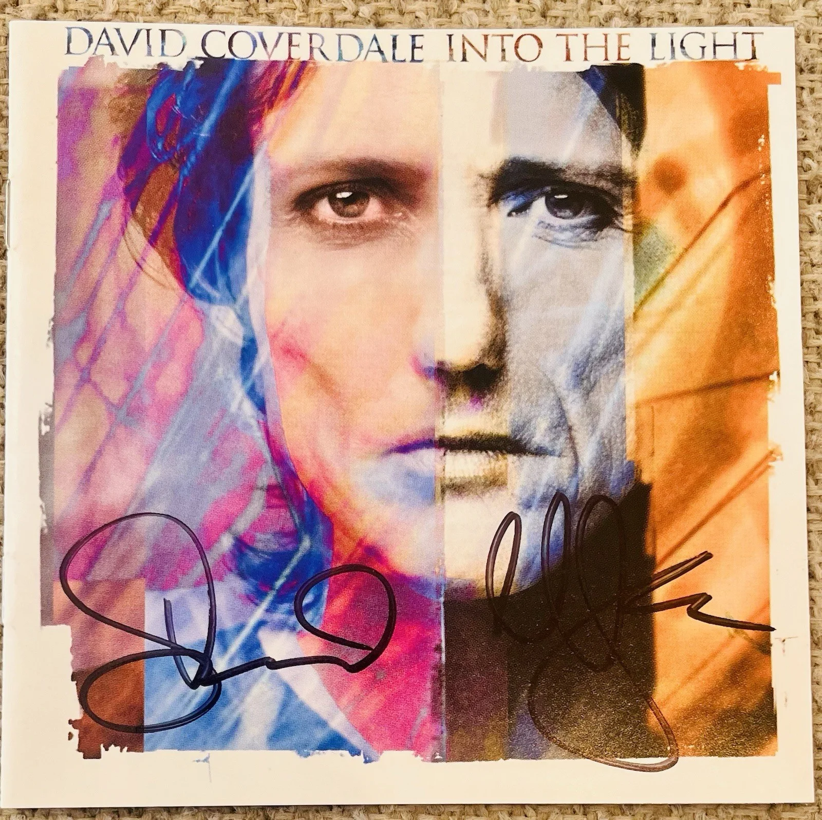 David Coverdale Whitesnake Signed CD Autograph Beckett, image 2