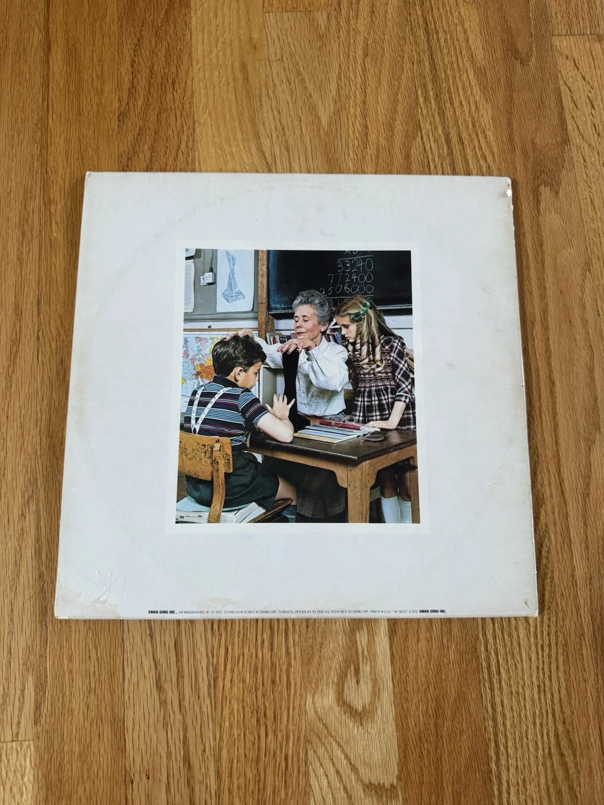 Nice Led Zeppelin Presence Album Signed Robert Plant + John Paul Jones JSA LOA, image 2